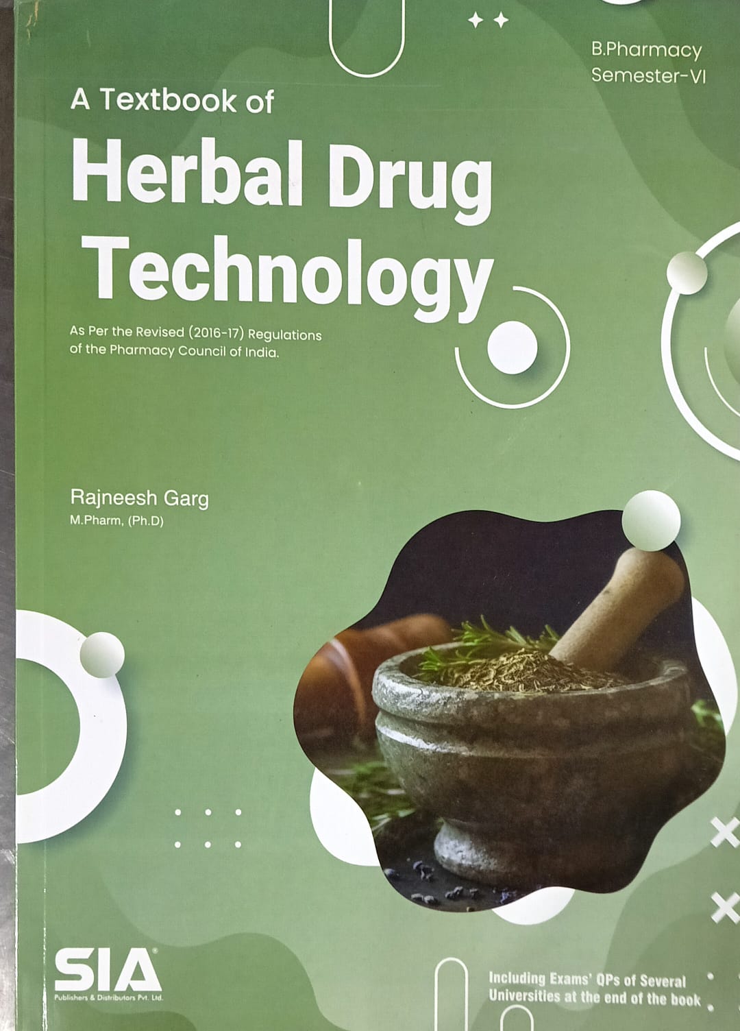A Textbook of Herbal Drug Technology